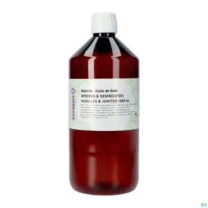 Packshot Sjankara Spieren & Gewrichten Badolie 1000ml