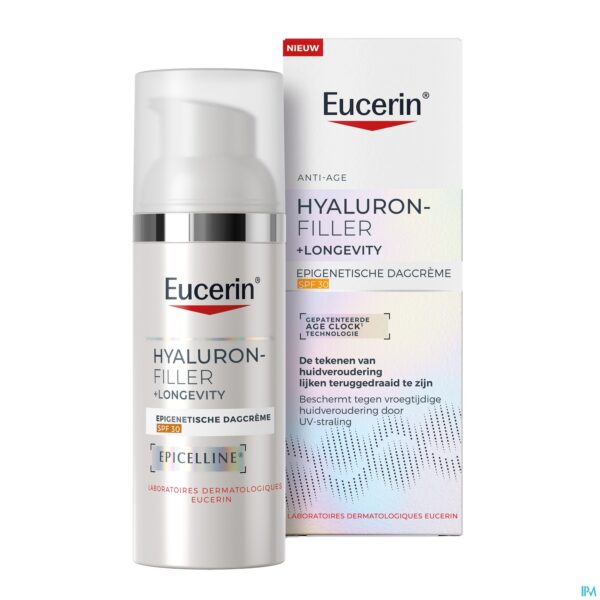 Productshot Eucerin Hyaluron-fil.+long.epig.dagcr. Spf30 50ml