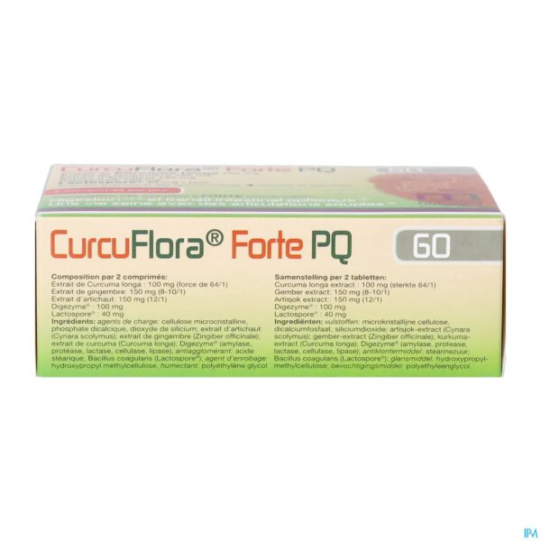Packshot Curcuflora Forte Pq Tabl 60