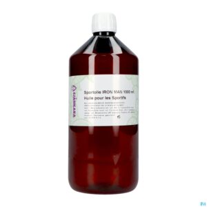Packshot Sjankara Iron Man Massageolie 1000ml