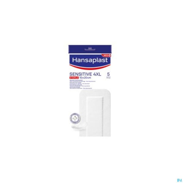 Packshot Hansaplast Sensitive 4xl 5