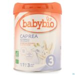 Packshot Babybio Caprea 3 Geitenmelk 800g