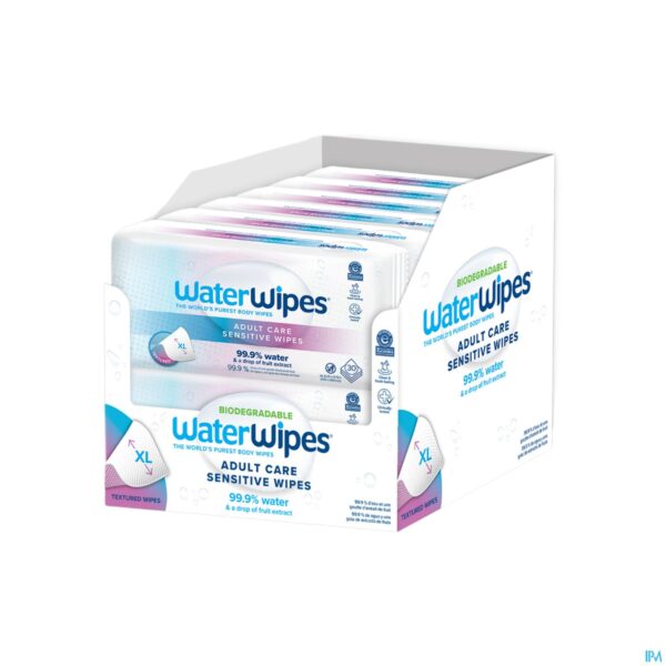 Packshot Waterwipes Adult Doekjes 30