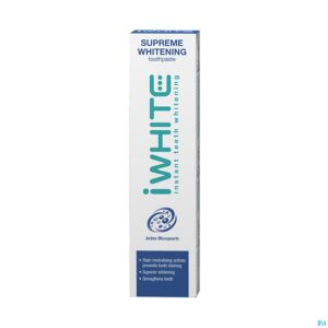 Packshot Iwhite Supreme Whitening Tandpasta Tube 75ml