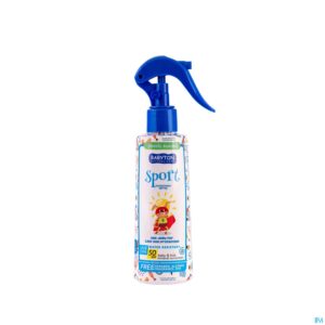 Packshot Babyton Nat. Minerale Zonnecr Spf50 Spray 200ml