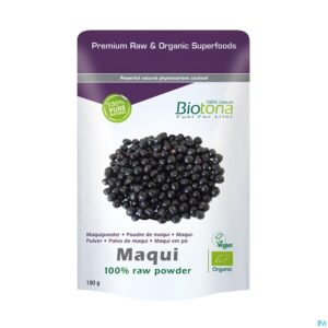Packshot Biotona Bio Maqui Raw 150g