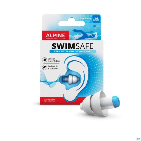 Productshot Alpine Swimsafe Oordop 1p