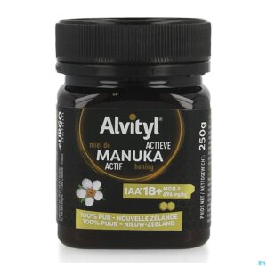 Packshot Alvityl Honey Manuka Iaa 18+ 250g