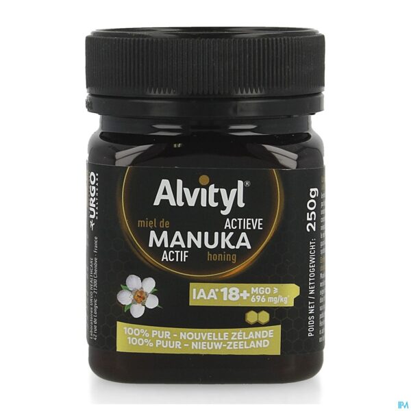 Packshot Alvityl Honey Manuka Iaa 18+ 250g