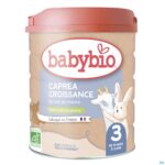 Packshot Babybio Caprea 3 Geitenmelk 800g