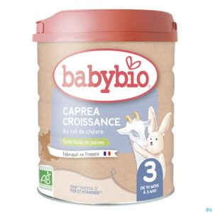 Packshot Babybio Caprea 3 Geitenmelk 800g