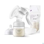 Productshot Philips Avent Manuele Borstkolf Set