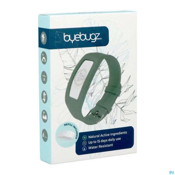 Packshot Byebugz Bangles Jungle Green