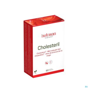 Packshot Cholesteril Tabl 60 Nutrisan