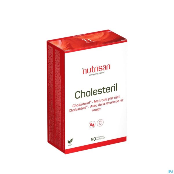 Packshot Cholesteril Tabl 60 Nutrisan