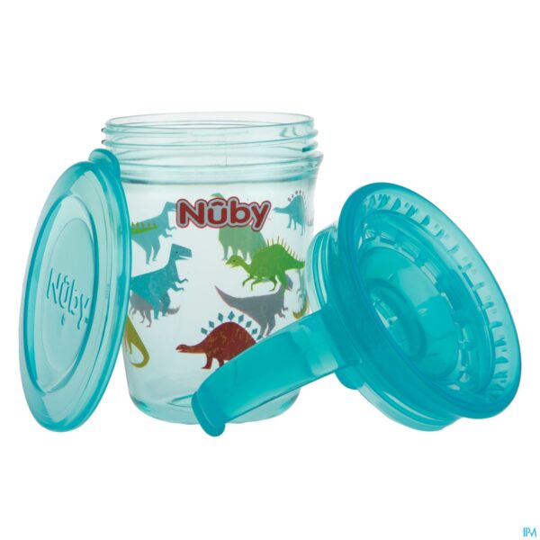 Productshot Nuby 360° Wonder Cup Uit Tritan Aqua 240ml 6m+