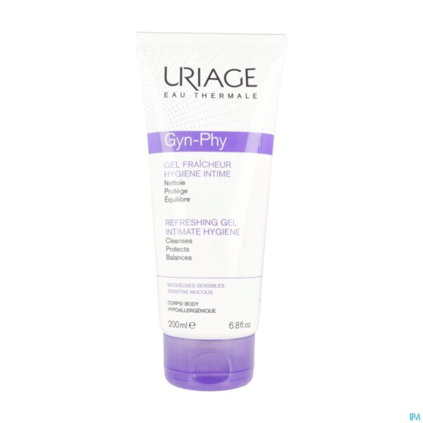 Packshot Uriage Gyn-phy Gel Fraicheur 200ml
