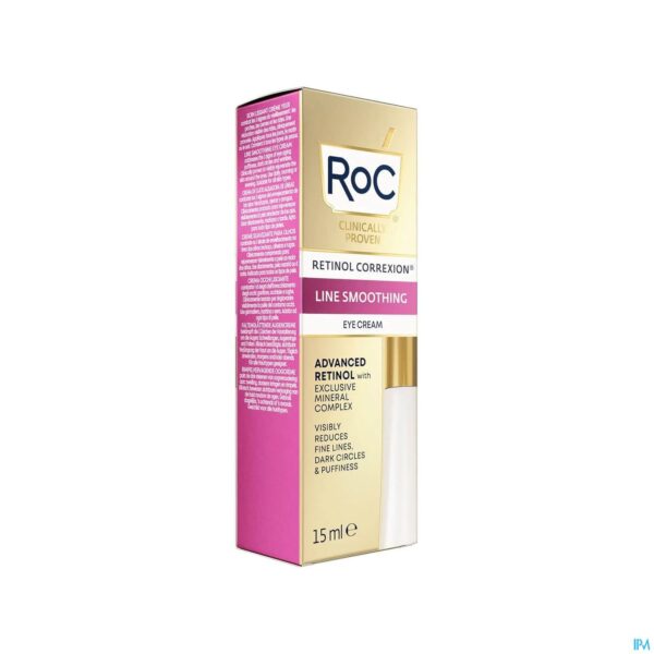 Packshot Roc Retinol Correx.line Smooth.eye Cream Tbe 15ml