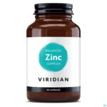 Productshot Viridian Balanced Zinc Complex V-caps 30