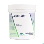 Packshot Amla 500 V-caps 120 Deba