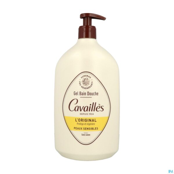 Packshot Roge Cavailles Gel Bad Douche Overvet 1l