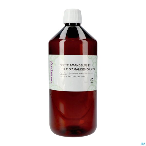 Packshot Sjankara Zoete Amandel Plant. Olie 500ml