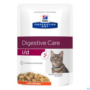 Packshot Hills Prescrip. Diet Feline I/d Chicken 85g