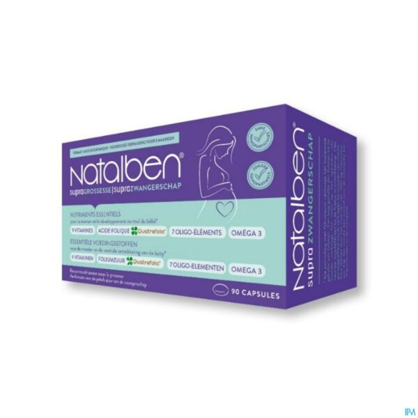 Packshot Natalben Supra Caps 90 Packshot Natalben Supra Caps 90
