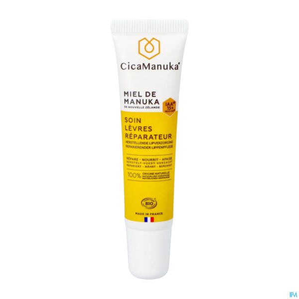 Productshot Cica Manuka Herstellende Lipverzorging 15ml