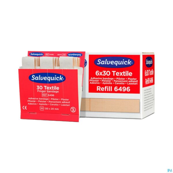 Productshot Salvequick Lange Vingerpleister Textiel 6496