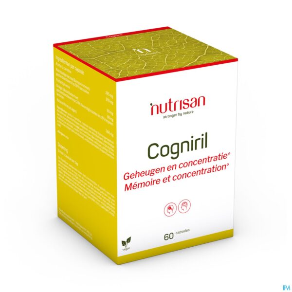 Packshot Cogniril V-caps 60 Nutrisan Packshot Cogniril V-caps 60 Nutrisan