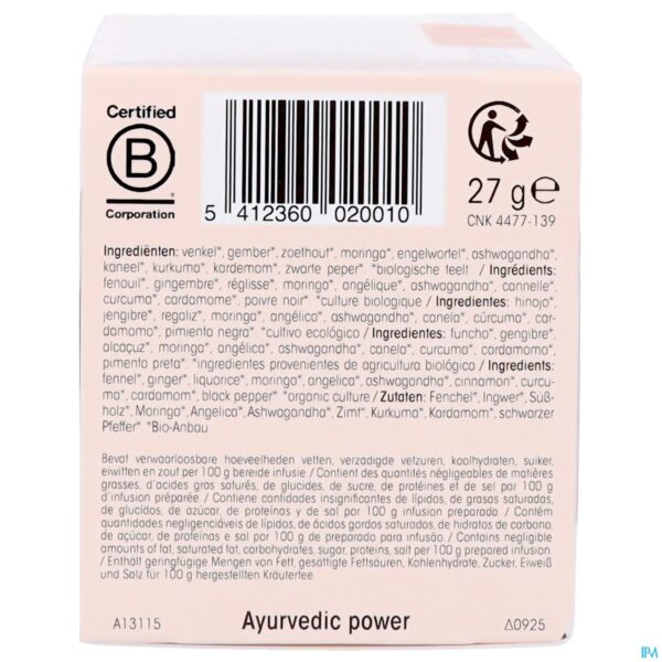 Packshot Physalis Ayurvedic Power Infusie Bio Builtjes 20