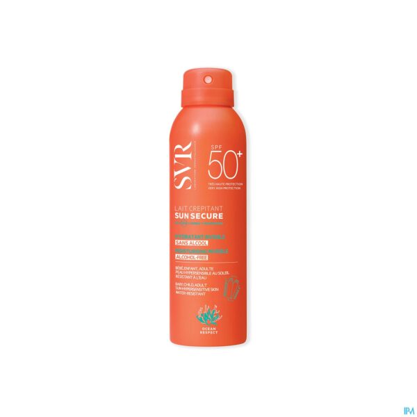 Productshot Svr Sun Secure l Crepitant Spf50+ Lait 200ml