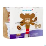 Packshot Nutrisens Cremeline 2 Kcal Koffie 4x125g