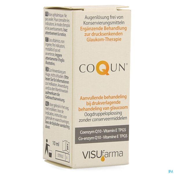 Packshot Coqun Oogdruppels 10ml