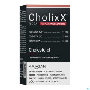 Packshot Cholixx Red 2.9 Caps 120
