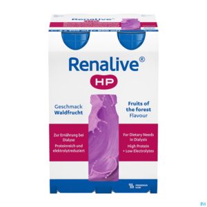 Packshot Fresubin Renalive Hp Drink Bosvruchten 4x200ml