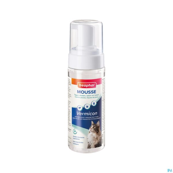 Packshot Beaphar Vermicon Mousse Kat 150ml Packshot Beaphar Vermicon Mousse Kat 150ml