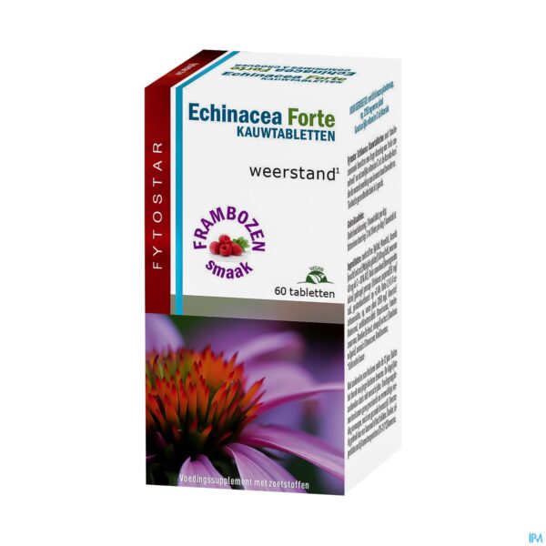 Packshot Fytostar Echinacea Forte Kauwtabl 60 Packshot Fytostar Echinacea Forte Kauwtabl 60