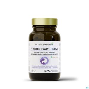 Packshot Endocriway Digest Maagsapresist. Caps 60