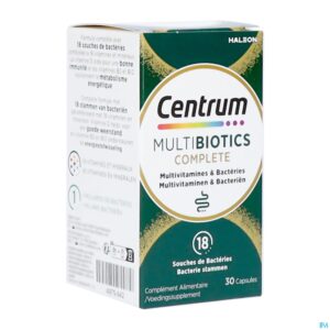 Packshot Centrum Multibiotics Complete Tabl 30