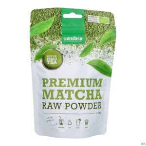 Packshot Purasana Vegan Pdr Matcha 75g Be-bio-02