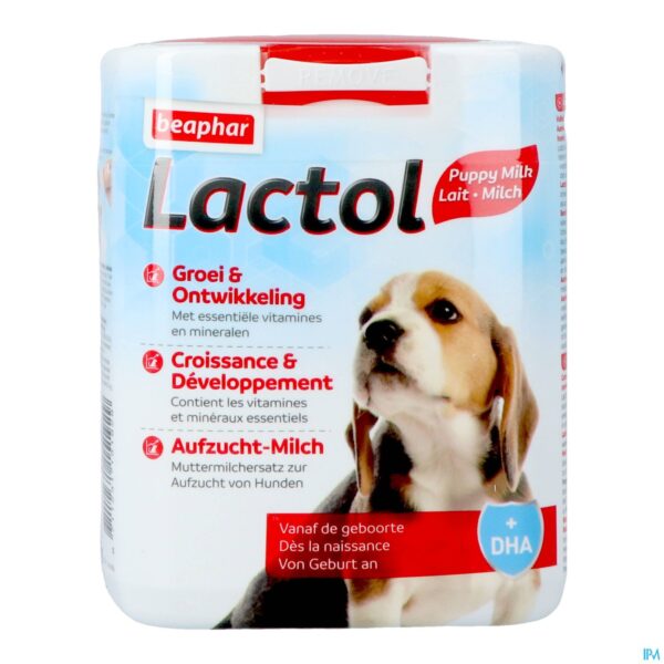 Packshot Beaphar Lactol Puppy Milk 500g