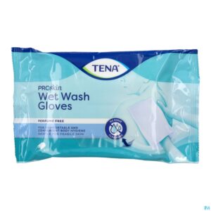 Packshot Tena Proskin Wetwashgloves No Perfume 8