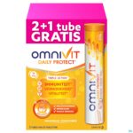 Packshot Omnivit Daily Protect Tripack       Bruistabl 3X20