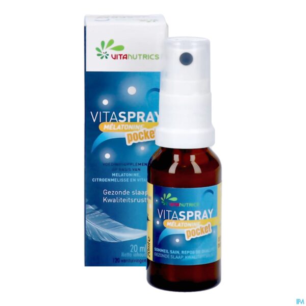 Productshot Vitaspray Melatonine Pocket Fl 20ml