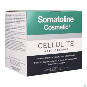 Packshot Somatoline Cosm. A/cellulite Moddermasker 500ml