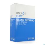 Packshot Hekaplast Border Eilandpleister Steriel 10x15cm 25