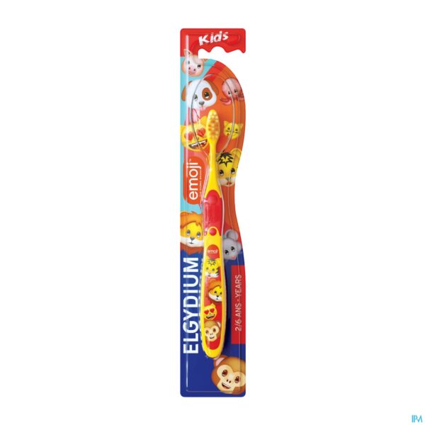 Packshot Elgydium Emoji Kids Tandenborstel Packshot Elgydium Emoji Kids Tandenborstel