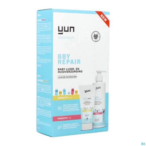 Packshot Yun Bby Repair Therapy Probiotic 200&75ml 2 Prod.
